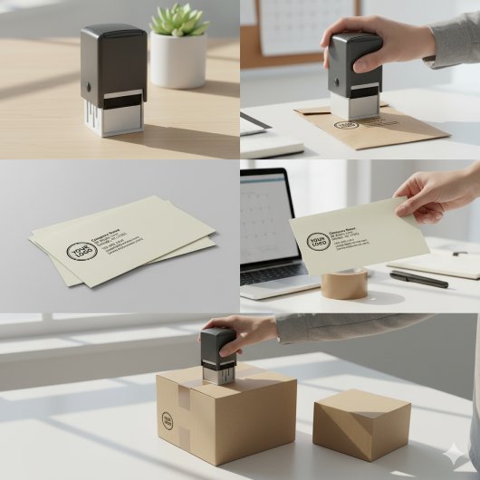 Rücksendeadress-Stempel | Selbstfärbendes Geschäft Permastempel