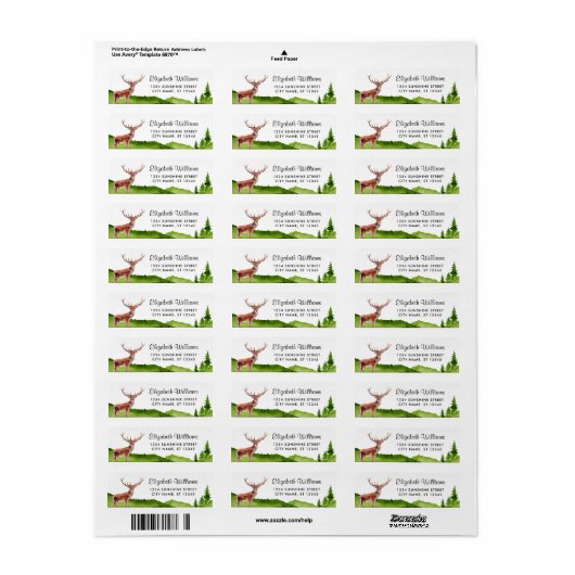 Rücksendeadresse (Vorne)