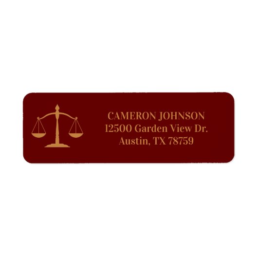 Rücksendeadresse (Vorne)