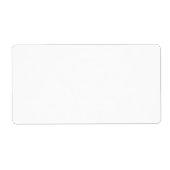 Rücksendeadresse (Vorne)