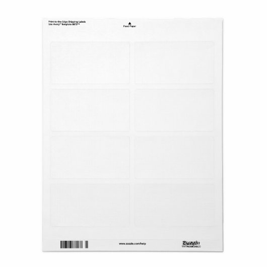 Rücksendeadresse (Vorne)