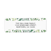 Rücksendeadresse (Vorne)