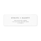 Rücksendeadresse (Vorne)