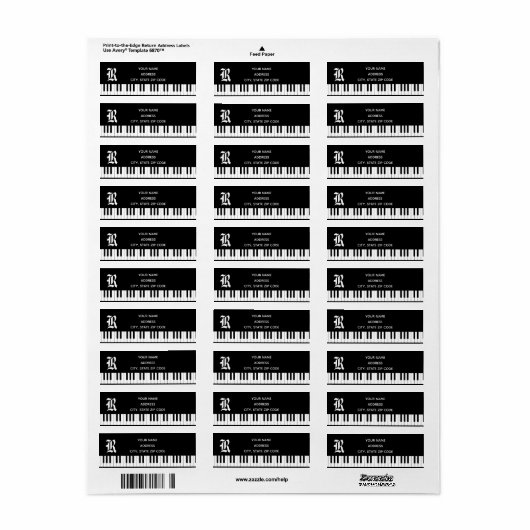 Rücksendeadresse (Vorne)