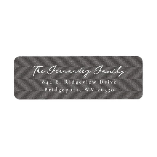 Rücksendeadresse (Vorne)