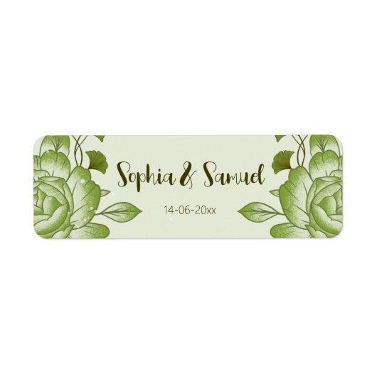 Rücksendeadresse (Vorne)