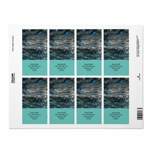 Rücksendeadresse (Vorne)