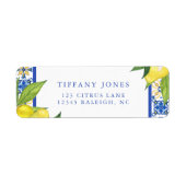 Rücksendeadresse (Vorne)