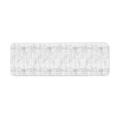 Rücksendeadresse (Vorne)