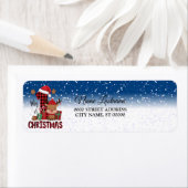 Rücksendeadresse 1. Weihnachtsschnee Weihnachtsman (Insitu)