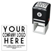 Rücksendeadresse 4 für Ihr Unternehmen Permastempel (Beispiel)