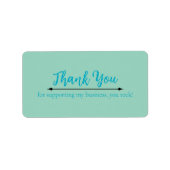 Rücksendeadresse Adressaufkleber (Vorne)