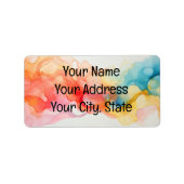 Rücksendeadresse Adressaufkleber (Vorne)