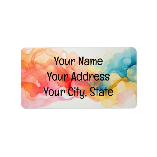 Rücksendeadresse Adressaufkleber (Vorne)