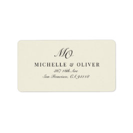 Rücksendeadresse Adressaufkleber