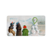 Rücksendeadresse Adressaufkleber (Vorne)