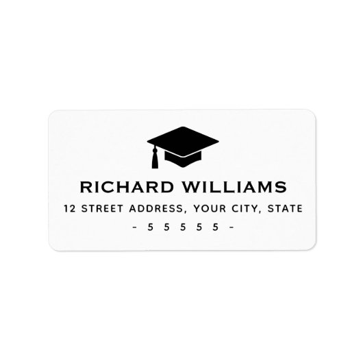 Rücksendeadresse Adressaufkleber (Vorne)