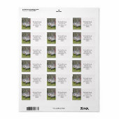 Rücksendeadresse Adressaufkleber (Vorne)