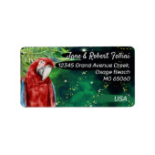 Rücksendeadresse Adressaufkleber (Vorne)