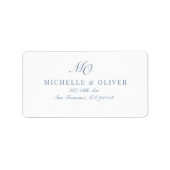 Rücksendeadresse Adressaufkleber (Vorne)