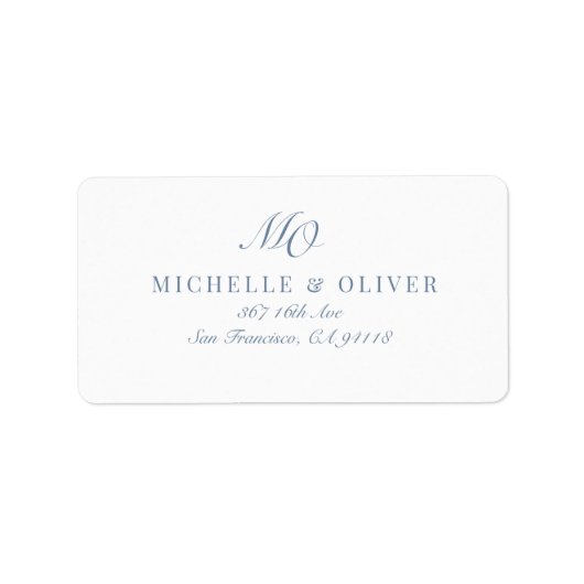 Rücksendeadresse Adressaufkleber (Vorne)