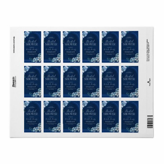 Rücksendeadresse Adressaufkleber (Vorne)