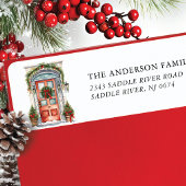 Rücksendeadresse an der Vordertür