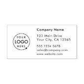 Rücksendeadresse | Berufliches Logo Gummistempel (Prägung)