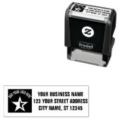 Rücksendeadresse | Berufliches Logo Permastempel (Beispiel)