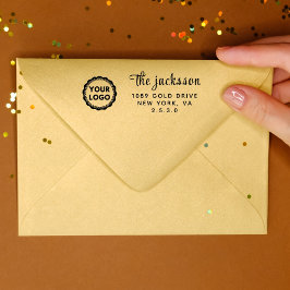 Rücksendeadresse | Berufliches Logo Permastempel