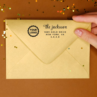 Rücksendeadresse | Berufliches Logo Permastempel