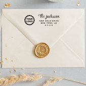 Rücksendeadresse | Berufliches Logo Permastempel