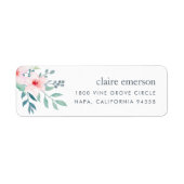 Rücksendeadresse Blütenstaub (Vorne)