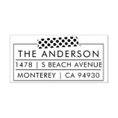 Rücksendeadresse Briefmarke Fake Waschbänder Ausse Permastempel (Design)