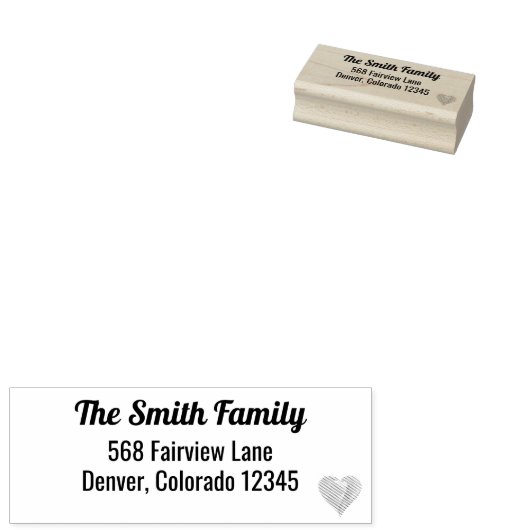 Rücksendeadresse Briefmarke Gummistempel (Stempel)