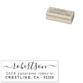 Rücksendeadresse Briefmarke Gummistempel (Stempel)