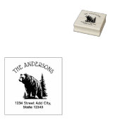 Rücksendeadresse Briefmarke Gummistempel (Stempel)