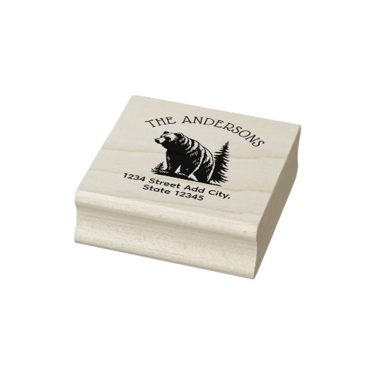 Rücksendeadresse Briefmarke Gummistempel (Stempel)