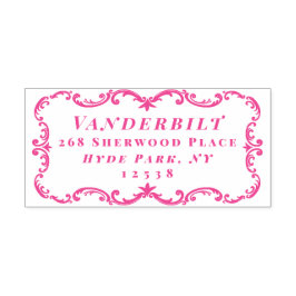 Rücksendeadresse Briefmarke *Luxe Anwesen* Permastempel