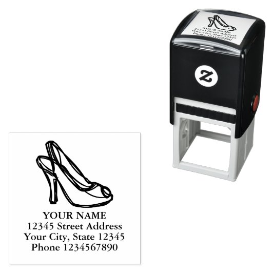 Rücksendeadresse Briefmarke Permastempel (Beispiel)