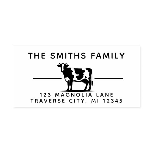 Rücksendeadresse Briefmarke Permastempel (Design)