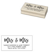 Rücksendeadresse Briefmarke, Weihnachtskarten Gummistempel (Stempel)