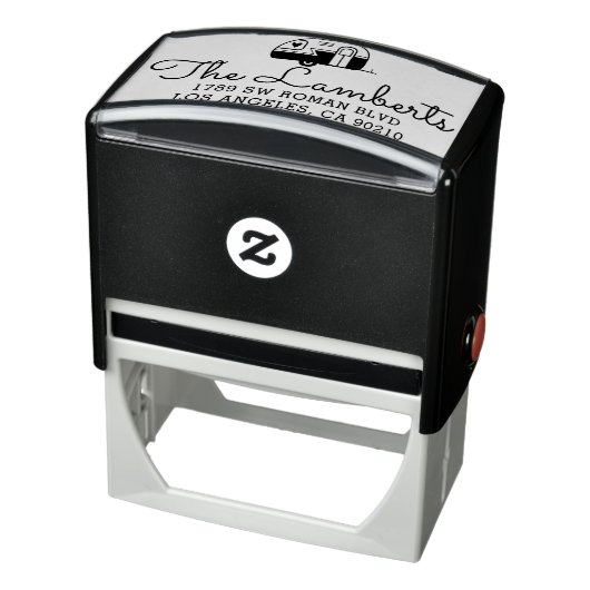 Rücksendeadresse Briefmarke, Wohnmobil Anschrift B Permastempel (Produkt)