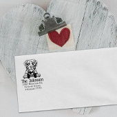 Rücksendeadresse, Chesapeake Bay Gummistempel