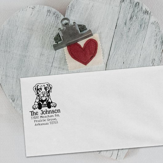 Rücksendeadresse, Chesapeake Bay Gummistempel