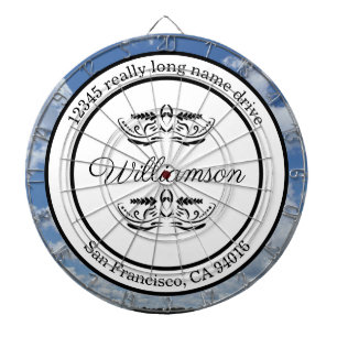 Rücksendeadresse Dartboard Dartscheibe