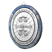 Rücksendeadresse Dartboard Dartscheibe (Vorderseite rechts)