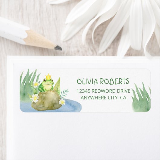 Rücksendeadresse der Aquarellfrösche (Insitu)