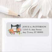 Rücksendeadresse der Blumennähmaschine (Insitu)