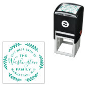 Rücksendeadresse der Botanischen Kranken Permastempel (Beispiel)